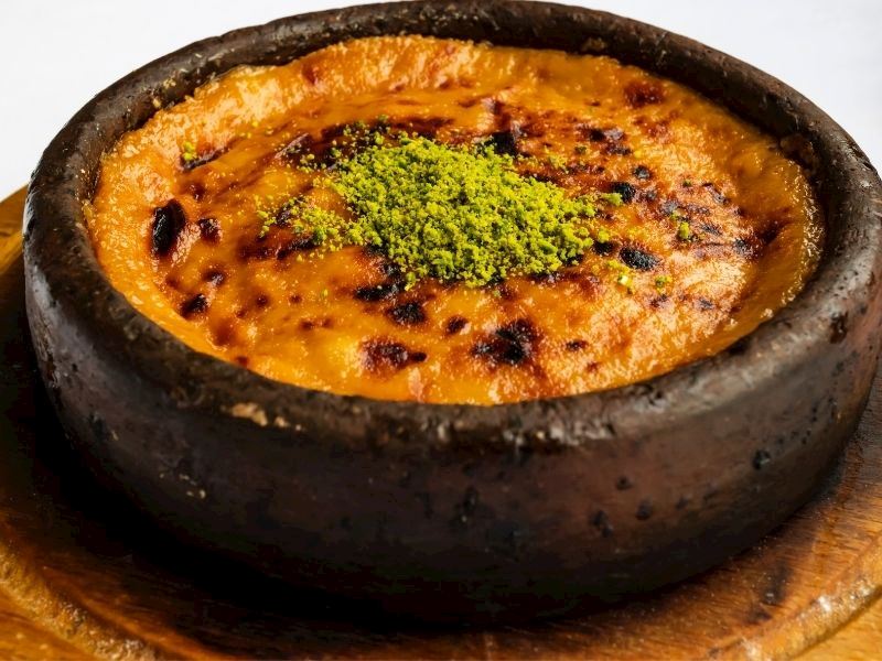 5 Malzemeli Fırında Helva Tarifi