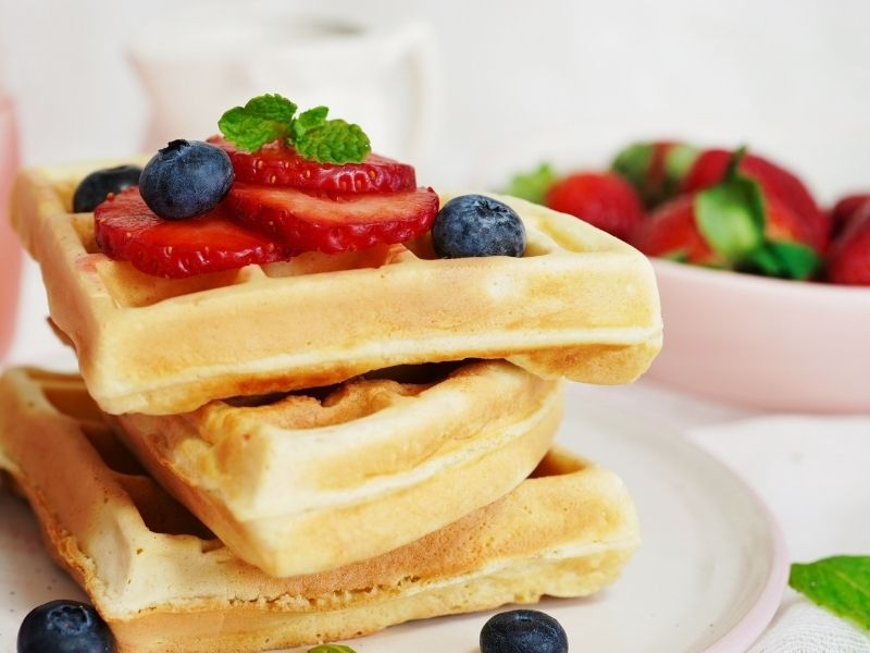 Waffle Karışımında Sıvı Yağ Yerine Bunu Kullanın