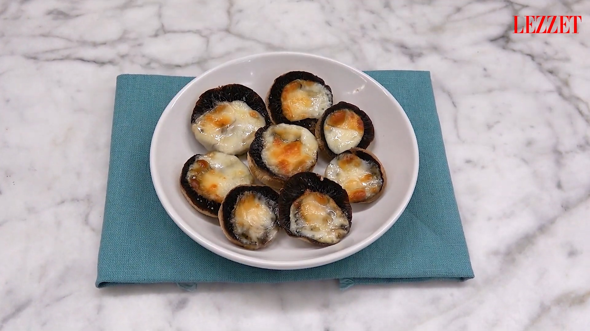 airfryerda kaşarlı mantar