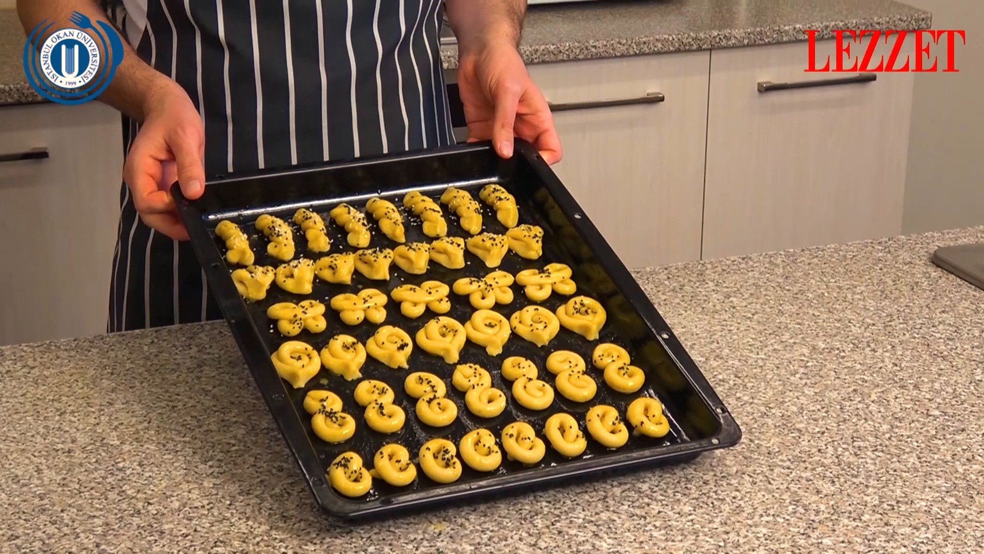 ev yapımı tuzlu kurabiye