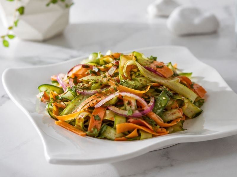 Soyacakla Hazırlanan Çıtır Salata Tarifi