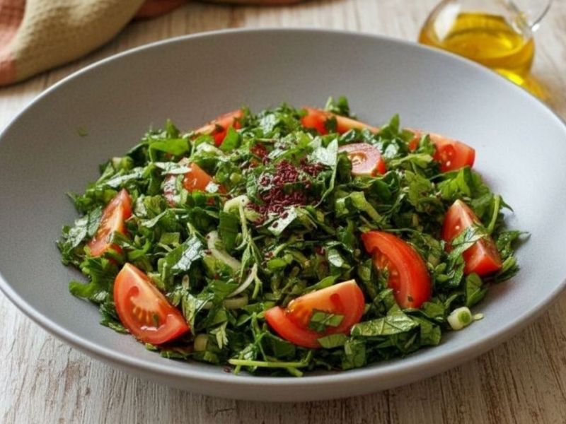 Zahter Salatası Tarifi
