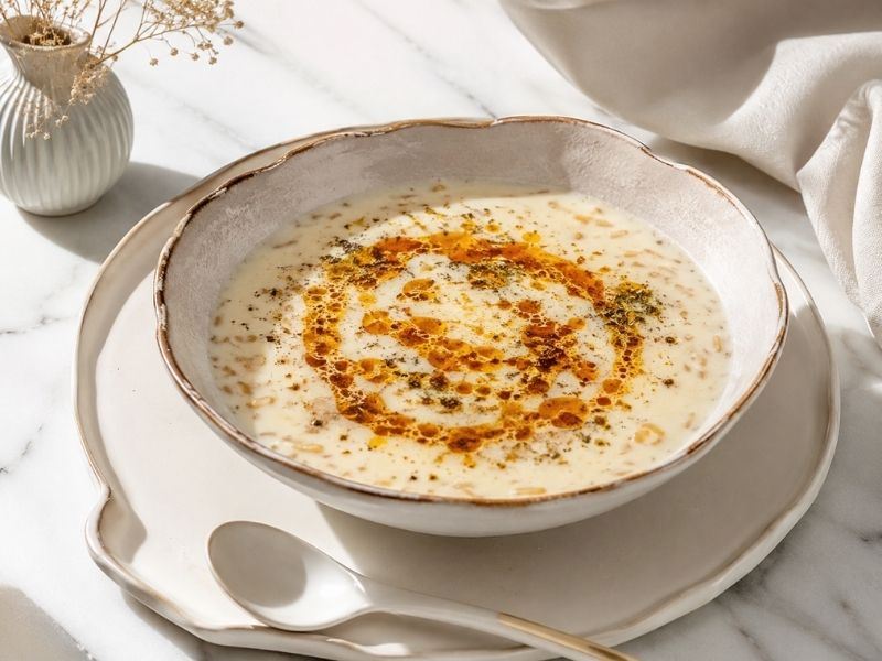 Yoğurtlu Şehriye Çorbası