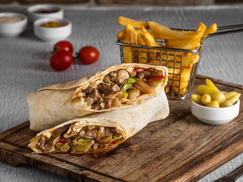Etli Fajita Dürüm Tarifi