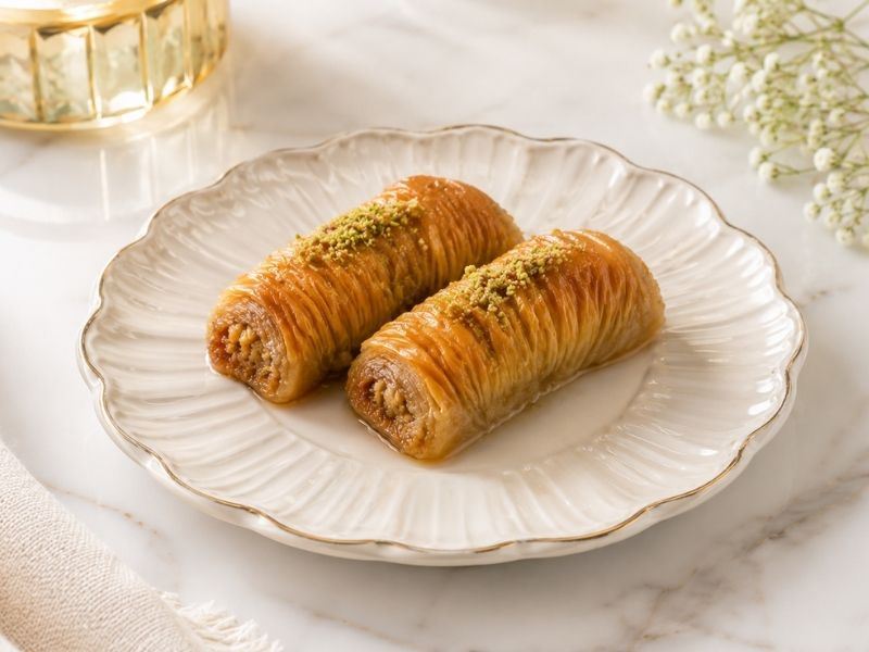 Hazır Yufkadan Burma Baklava Tarifi