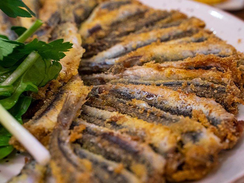 Yağsız Tavada Hamsi