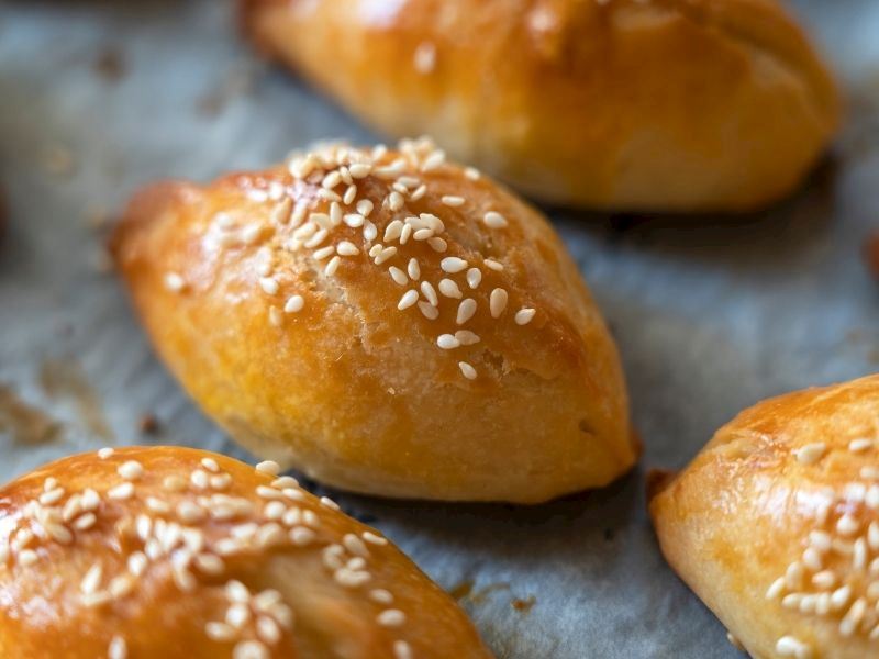  Kaşarlı Mayasız Mini Poğaça