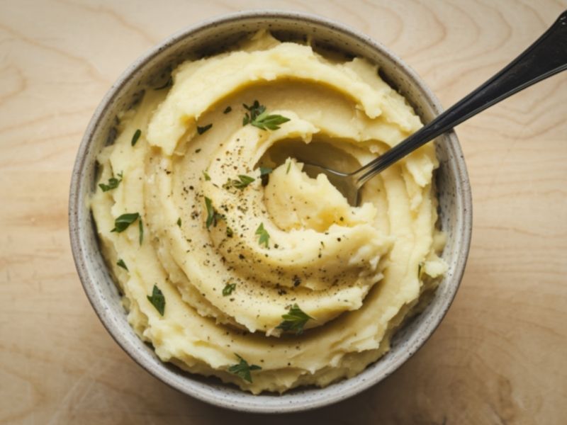 Patates Püresine İpeksi Kıvam Ve Aromatik Tat Katıyor