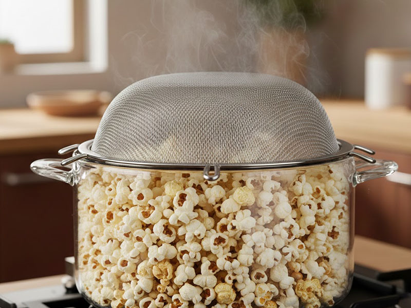 Mısırların Eşit Şekilde Patlaması