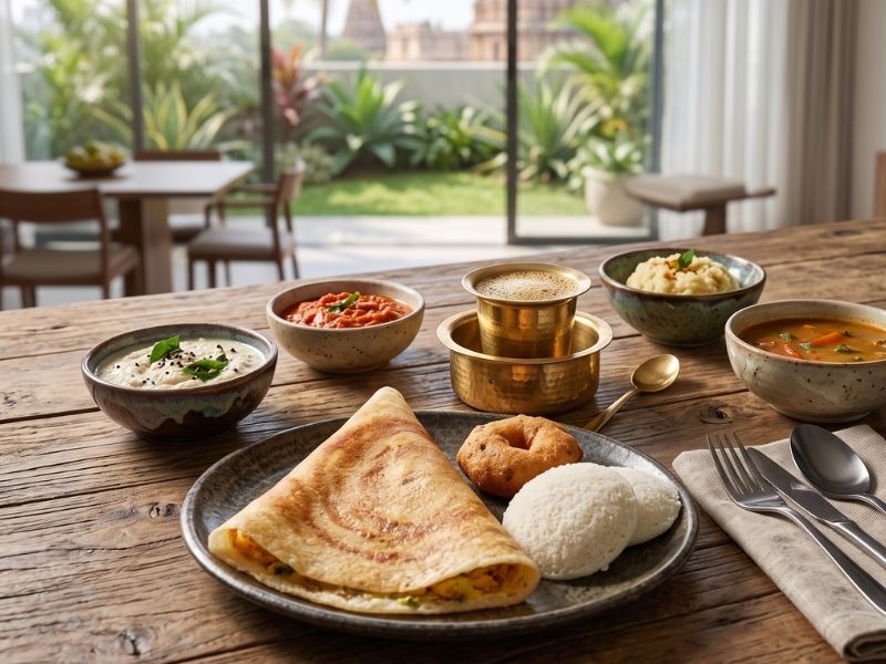 Güney Hindistan Kahvaltısı