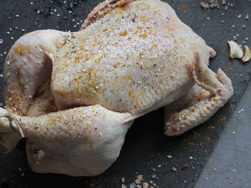 Buzdolabında Üstü Açık Dinlendirme (Kuru Marinasyon)