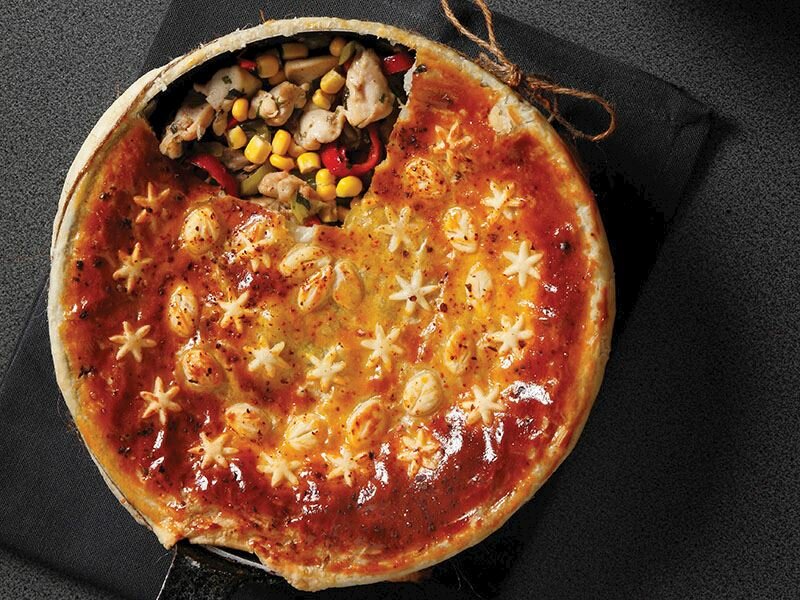 tavuk etli milföy pay