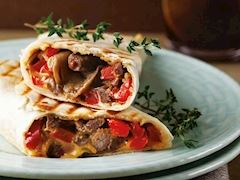 Mantarlı Dürüm Mantarlı Dürüm
