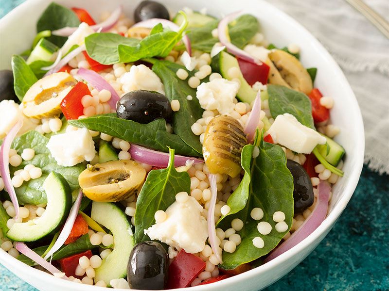 Akdeniz Usulü Kuskus Salatası