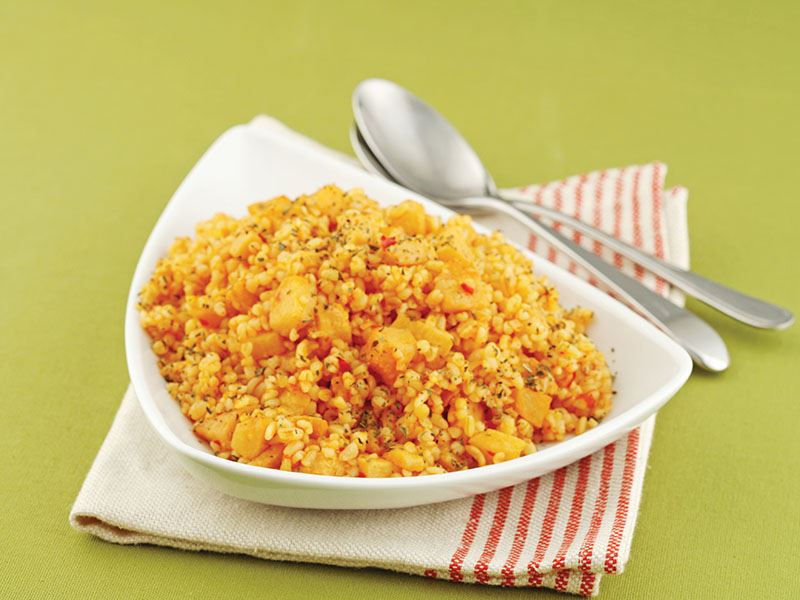 Ayvalı bulgur pilavı