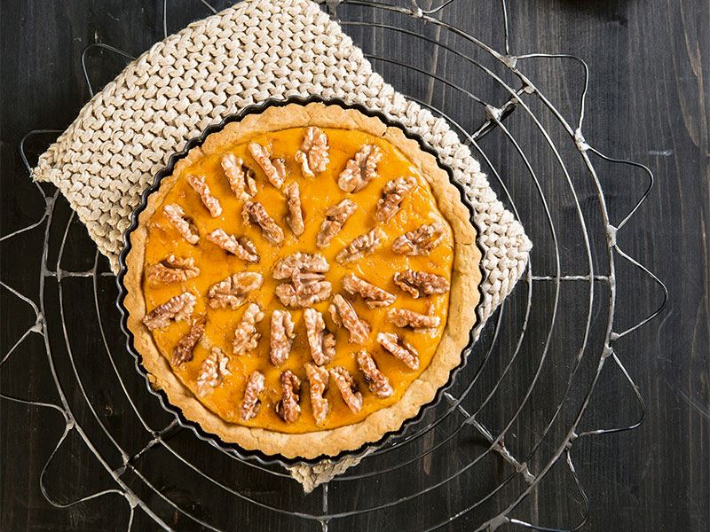 Balkabaklı cevizli turta