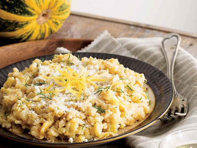 Balkabaklı risotto