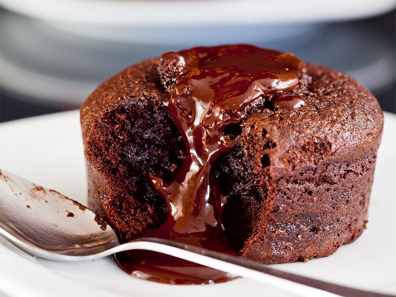 Basit çikolata sufle