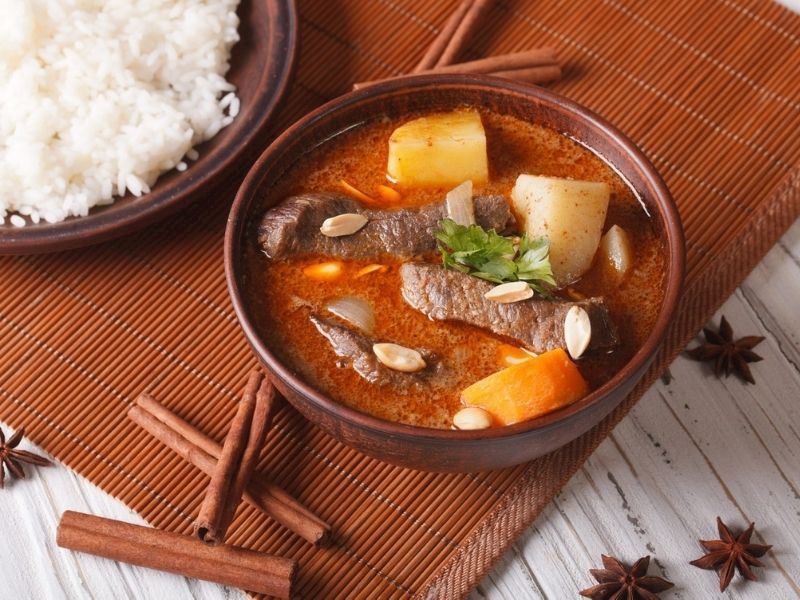 Beef Massaman Curry (tayland mutfa)
