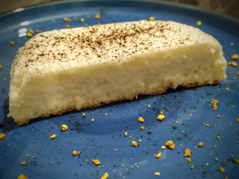 Beyaz çikolatalı terrine