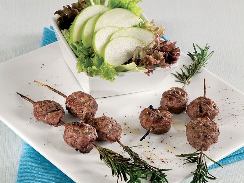 Biberiye dalında rulo biftek