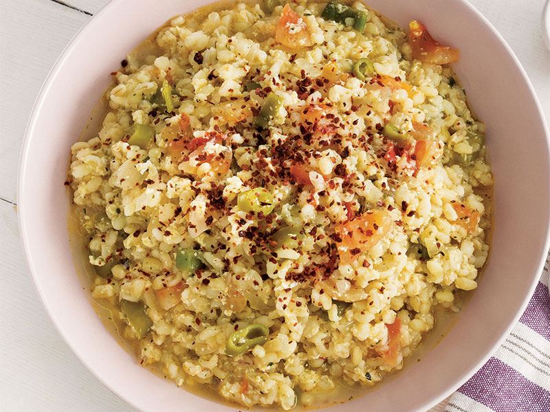 Bulgur aşı