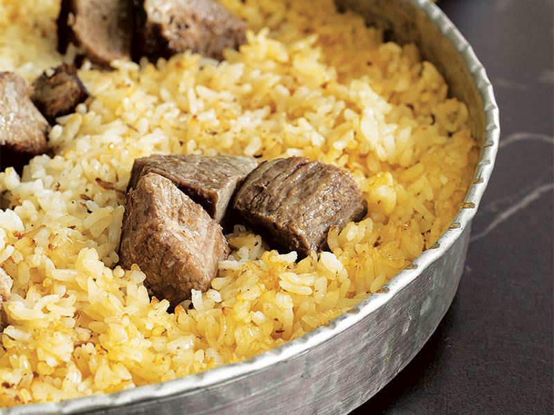 Büryan pilavı
