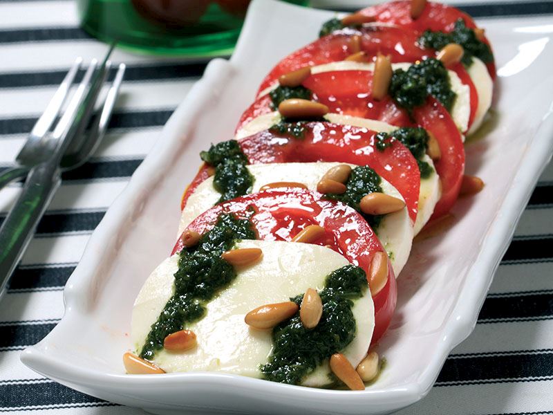 Caprese Salatası Tarifi: Caprese Salatası Nasıl Yapılır? | Lezzet