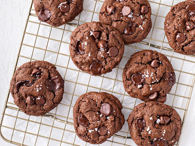 Çifte Çikolatalı Kurabiye Tarifi