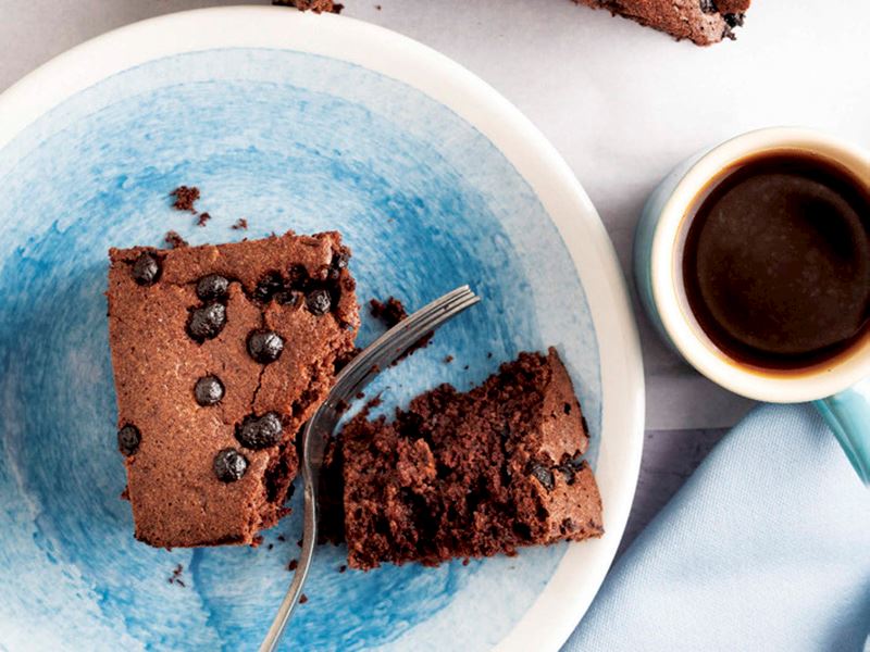 Çikolatalı bademli brownie