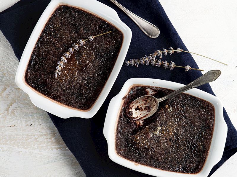 Çikolatalı creme brulee