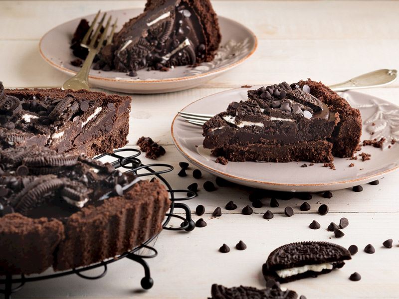 Çikolatalı pişmeyen tart