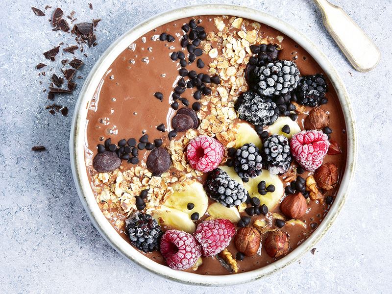 Çikolatalı Smoothie Bowl Tarifi