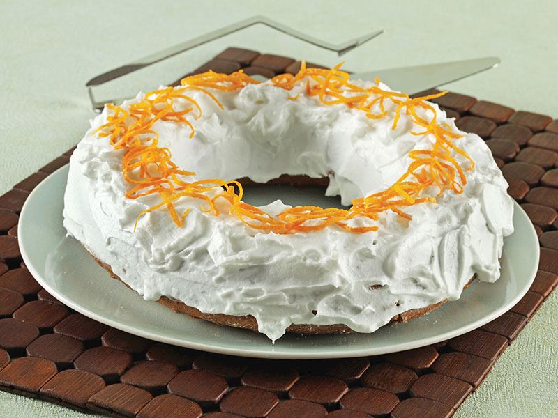 Çikolatalı Ve Portakallı Kek