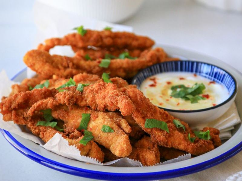 Çıtır Parmak Tavuk 