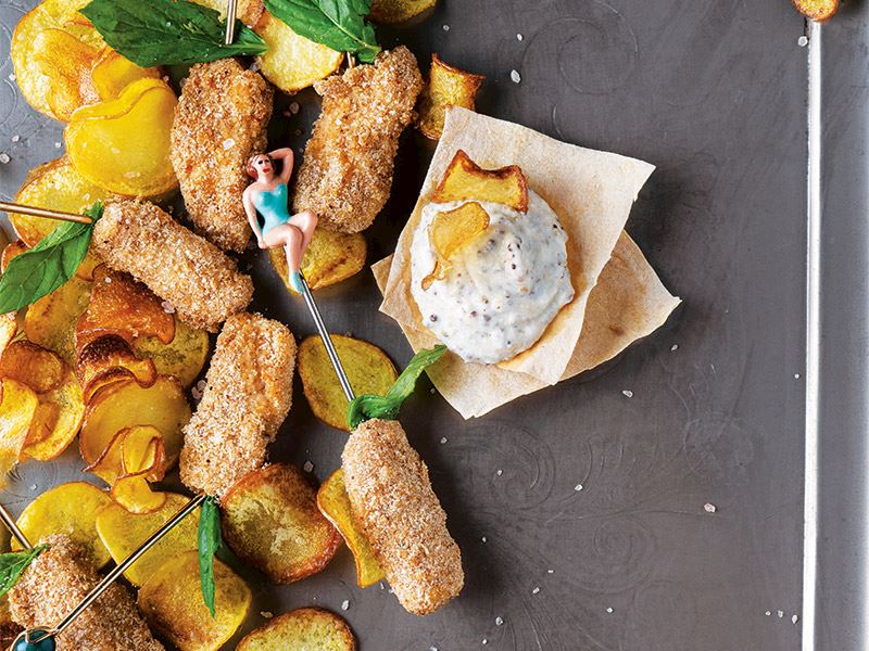 Çıtır Tavuk Ve Ballı Hardallı Sos