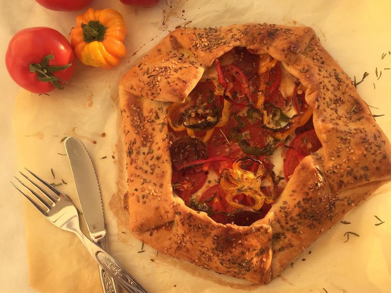 Domatesli Galette 