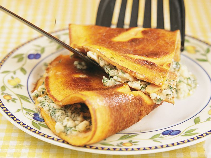 Domatesli omlet Domatesli omlet