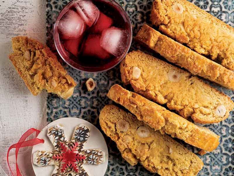 Fındıklı bademli biscotto