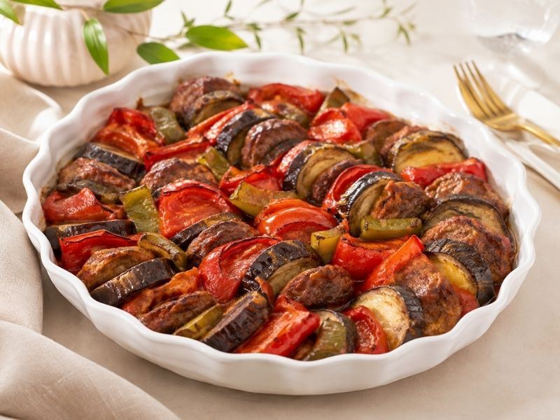 Fırında Patlıcan Kebabı Tarifi