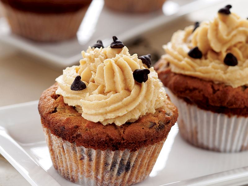 Fıstık Ezmeli Ve Çikolatalı Muffin