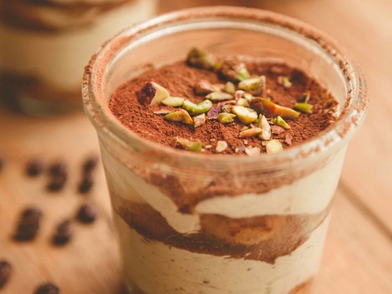 Fıstıklı Bardak Tiramisu Tarifi