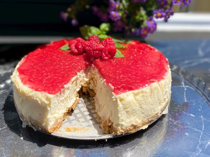 Frambuazlı Cheesecake