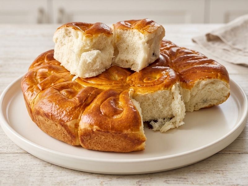 GÜL DESENLİ YUMUŞACIK KAHVALTILIK ÇÖREK TARİFİ