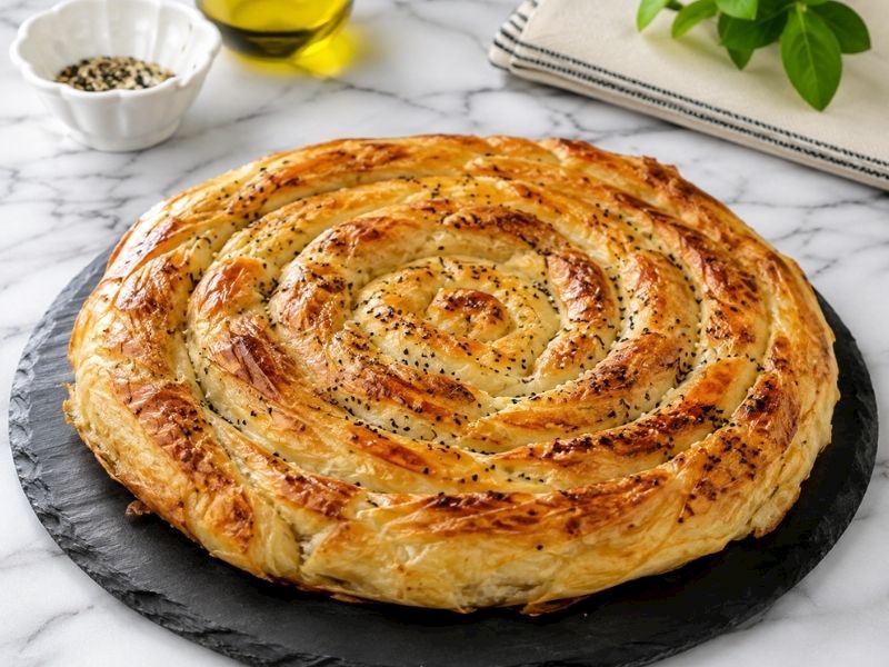 Hamuru İncecik Açılan Çıtır Patatesli Börek Tarifi