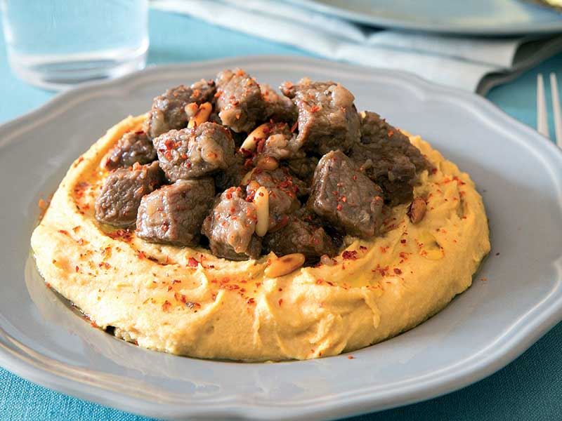 Humuslu et kavurma