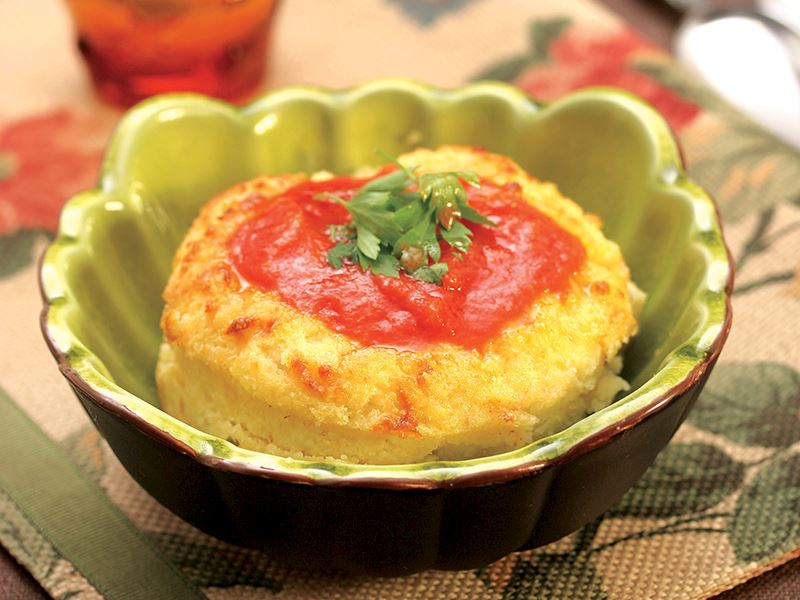 İrmikli Ve Peynirli Güveç