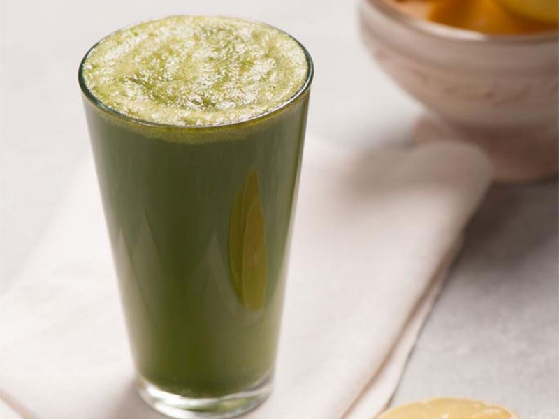 Ispanaklı smoothie