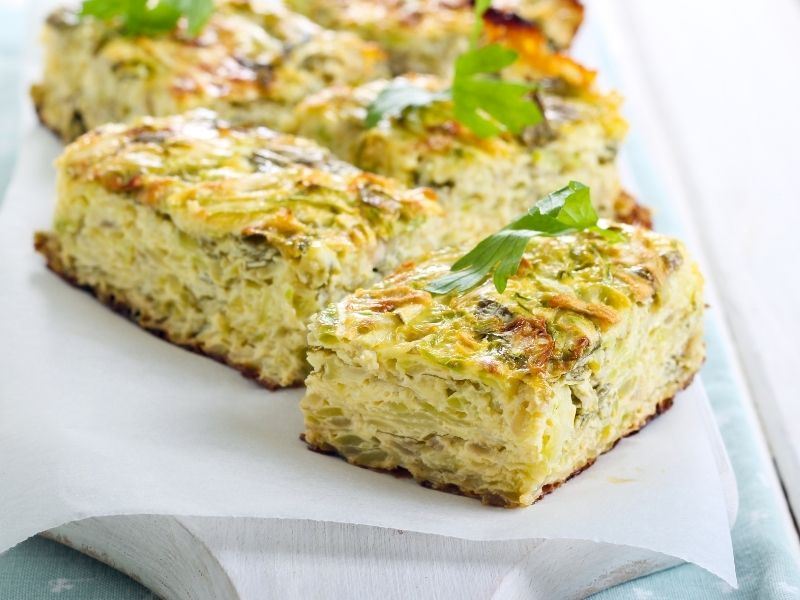 Kabaklı Frittata Tarifi