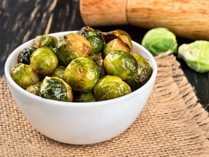  Karamelize Brüksel Lahanası